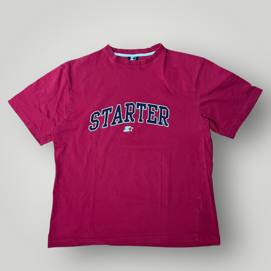 Starter Heavy Cotton Lettered Y2K Boxy Fit T-Shirt