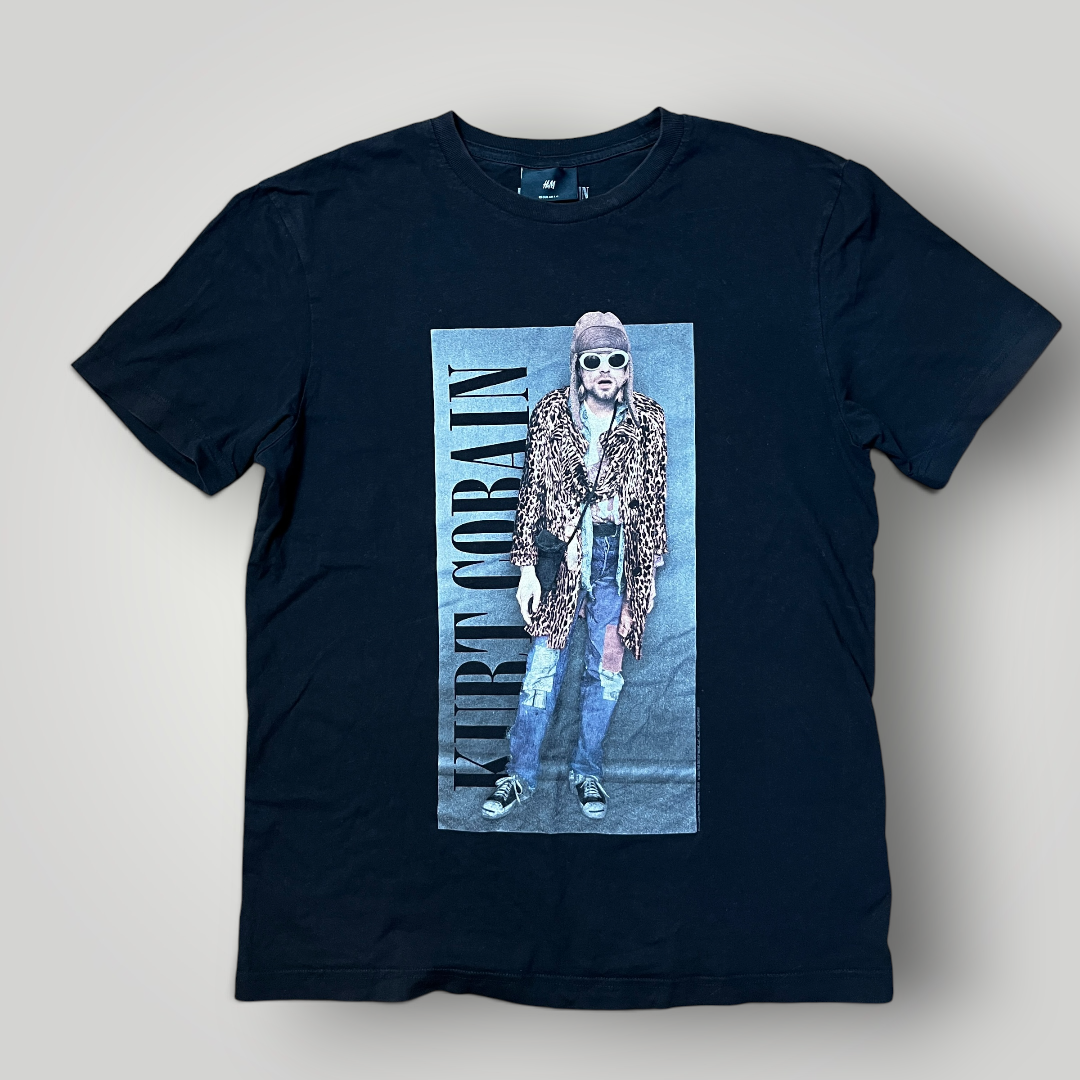 Kurt Cobain Y2K "Leopard Jacket" Graphic T-Shirt 2021