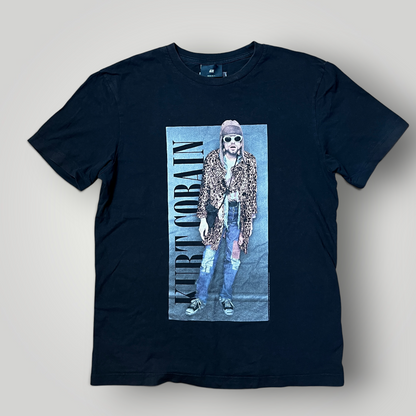 Kurt Cobain Y2K "Leopard Jacket" Graphic T-Shirt 2021