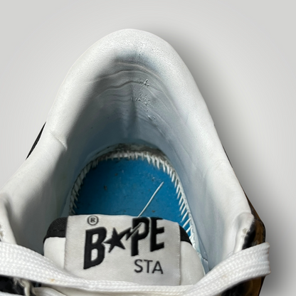 A Bathing Ape BAPE STA Low Black/White (Replica)