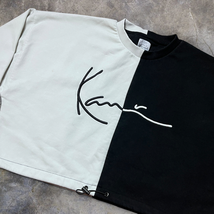 Karl Kani Signature Heavy Cotton Cropped Top (Дамско)