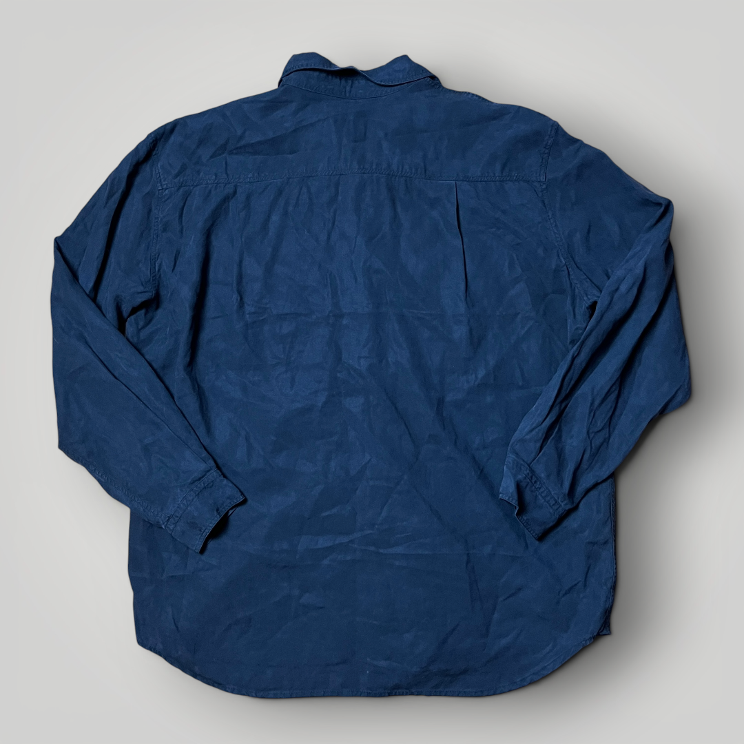 TRUSSARDI Long Sleeve Button Up Shirt