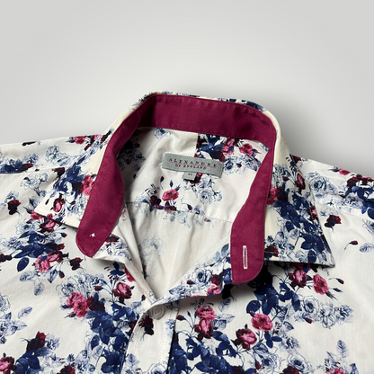 Alexandre Floral Luxury Casual Button Up Long Sleeve Shirt