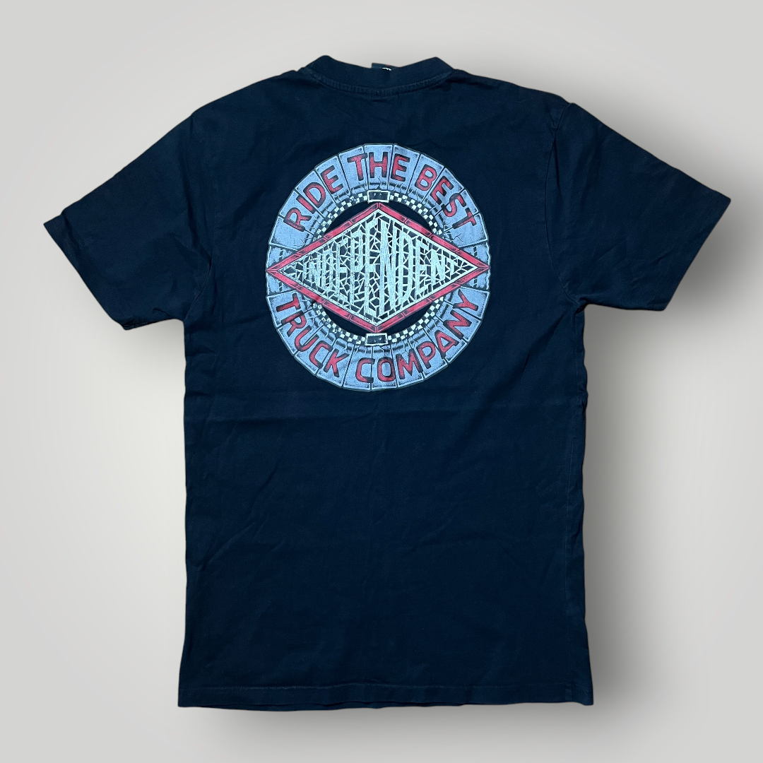 Independent Heavy Cotton Y2K Graphic Skater T-Shirt