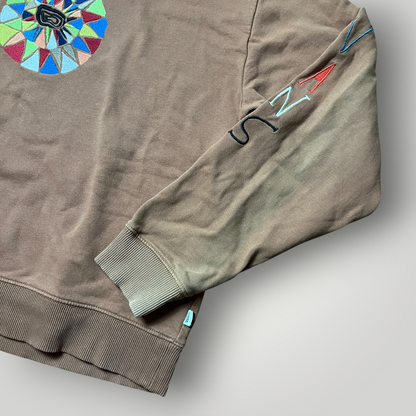 Vans Embroidered Graphic Spellout Sweatshirt Crewneck (Дамско)