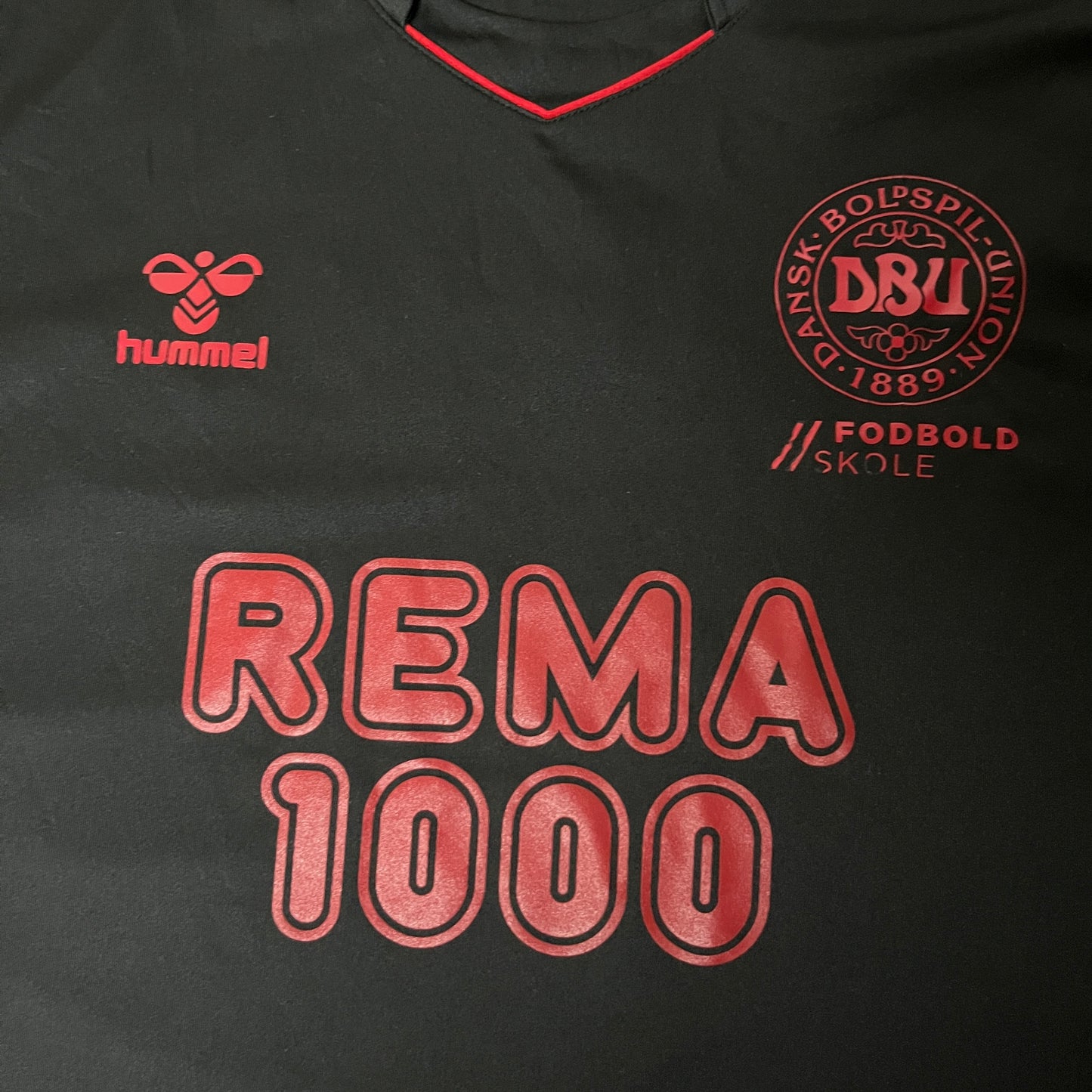 Hummel Denmark DBU 2023 Football Jersey T-Shirt