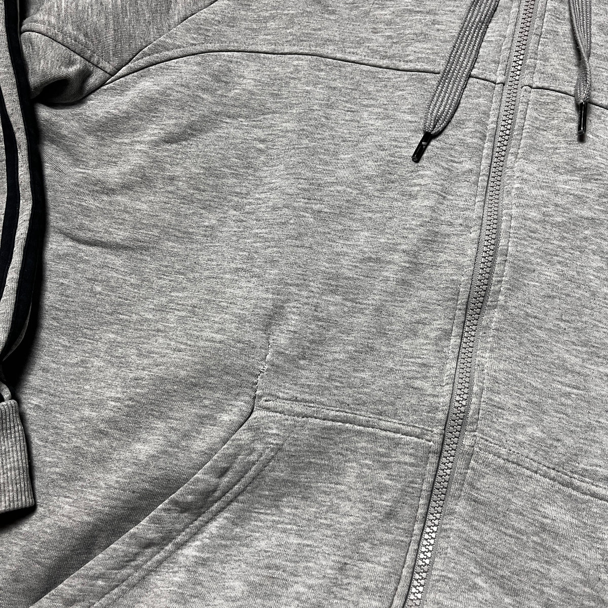 Adidas Full Striped Drill Hooded Zip-Up Hoodie