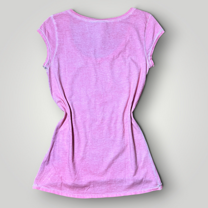 Key Largo Vintage 2010's Y2K Star Babycut T-Shirt (Дамско)