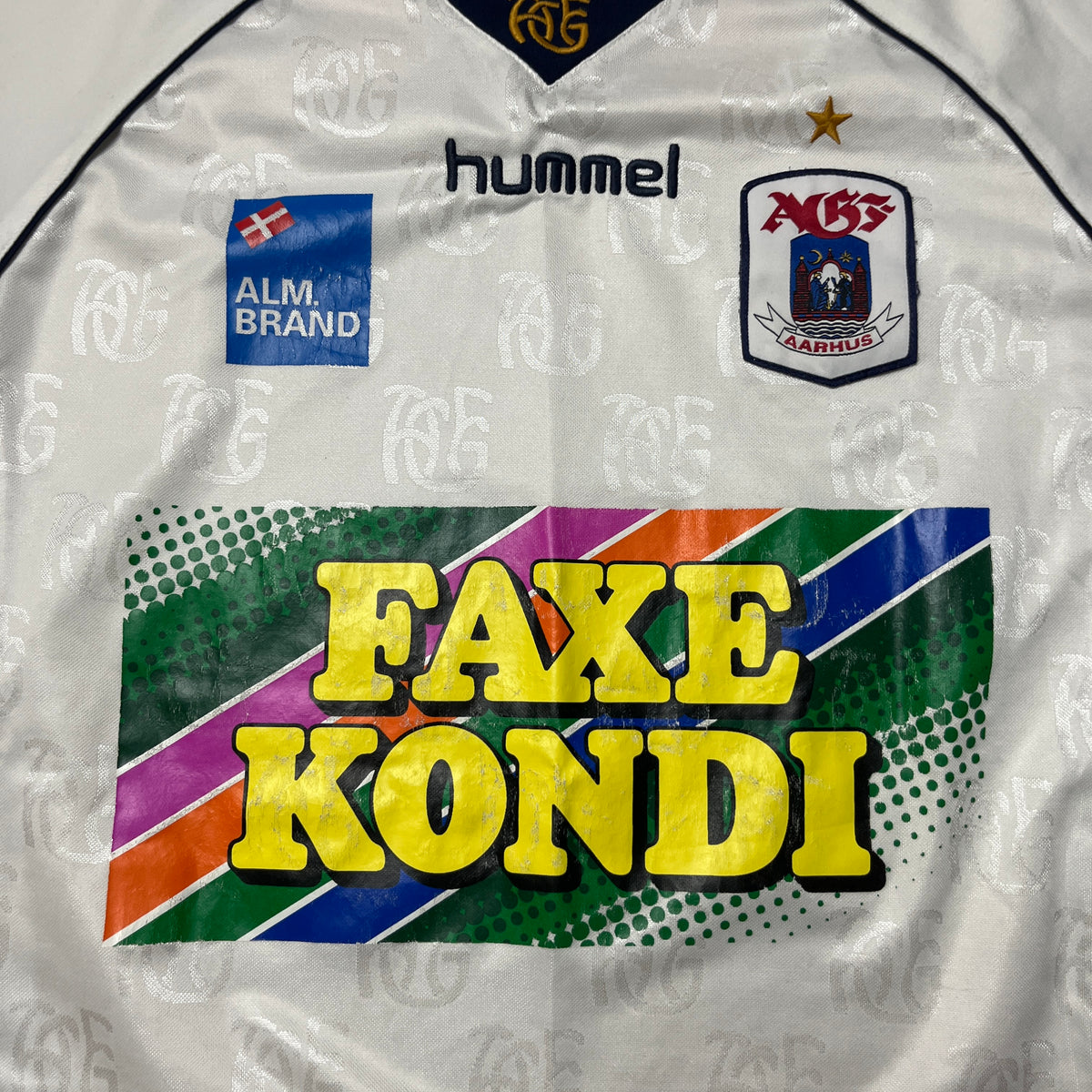 AGF Aarhus 09/10 Home Football Jersey T-Shirt