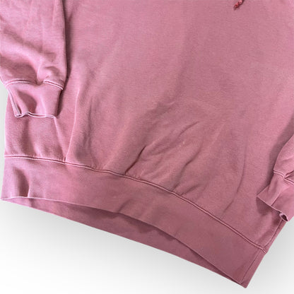 Nike Center Swoosh Boxy Peach Pink Oversized Boxy Hoodie