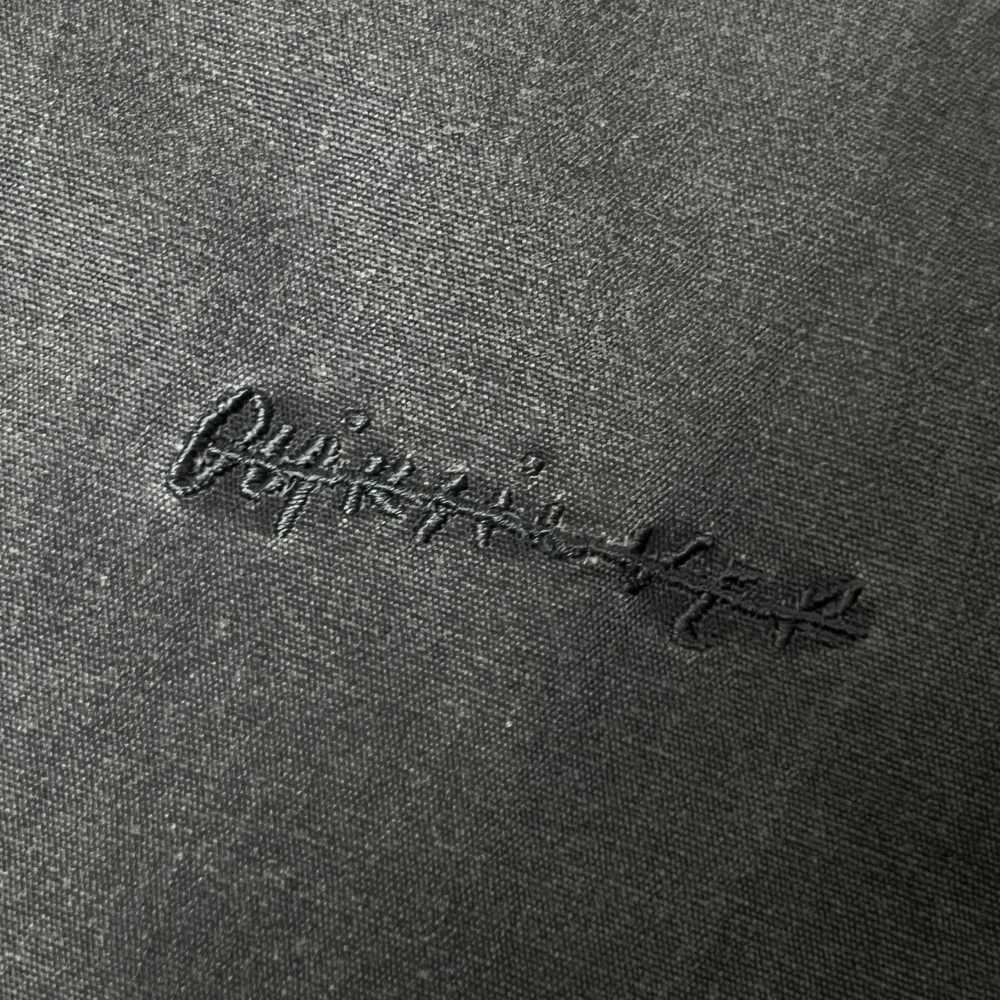 Quiksilver "Bad Medicine Bomber" Y2K Stone Washed Canvas Skater Bomber Jacket (2012-2016)