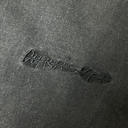 Quiksilver "Bad Medicine Bomber" Y2K Stone Washed Canvas Skater Bomber Jacket (2012-2016)