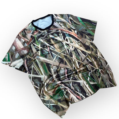 Real Tree Inspired Allover Print Graphic T-Shirt