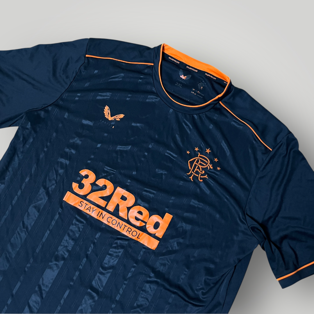 Glasgow Rangers 2020/2021 Third Castore Football Jersey T-Shirt
