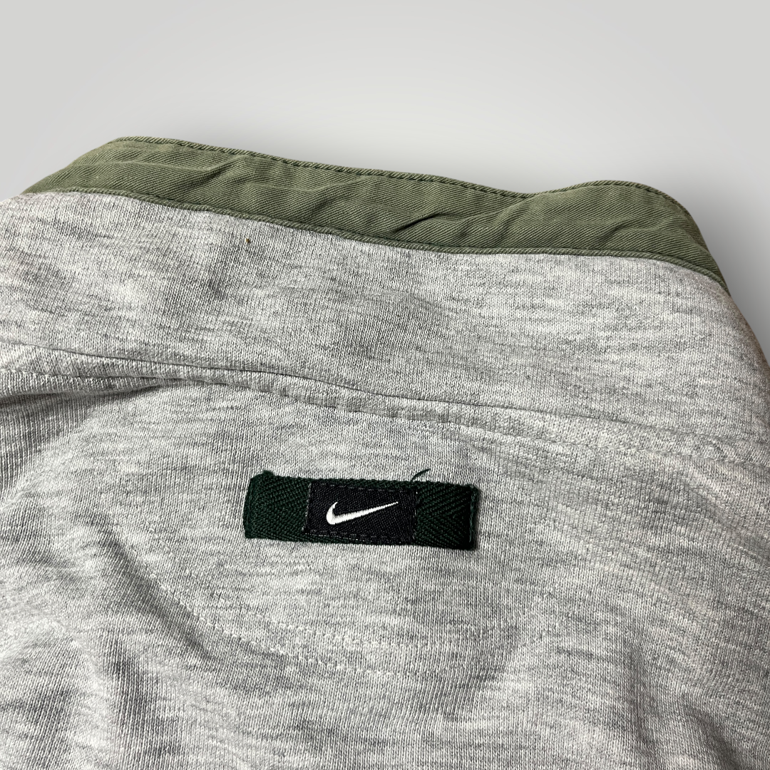 Nike Vintage 90's Y2K Boxy Zip-Up Sweatshirt Crewneck