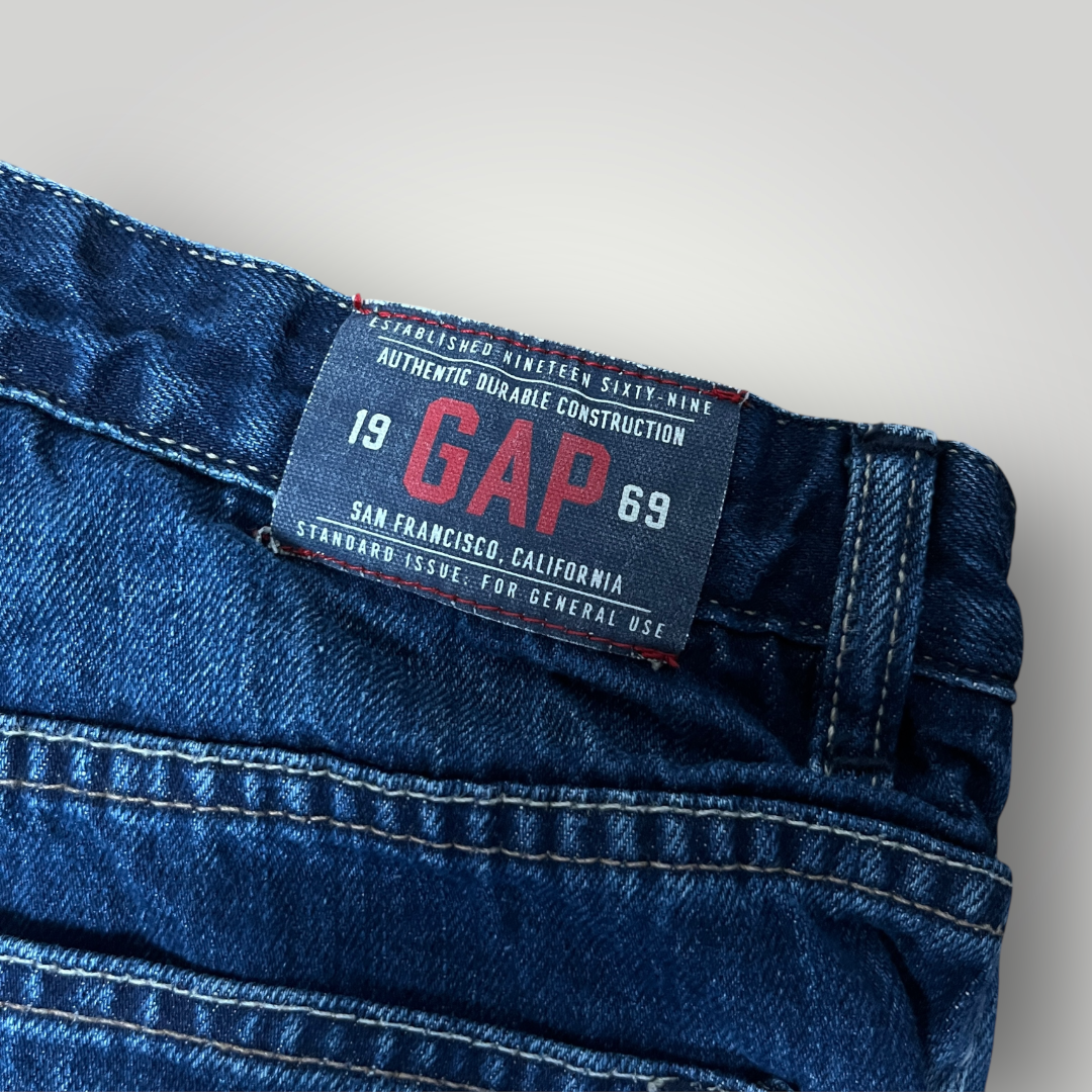 GAP Vintage 00's Baggy Y2K Hip-Hop Skater Jeans "1969 Low Rise Stride"