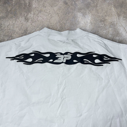 Broken Planet "Chaos" Y2K Puff Print Heavy Cotton Boxy Graphic T-Shirt