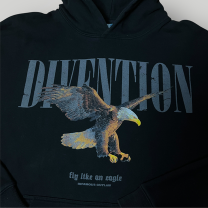 DIVENTION Y2K Heavy Cotton Graphic Hoodie