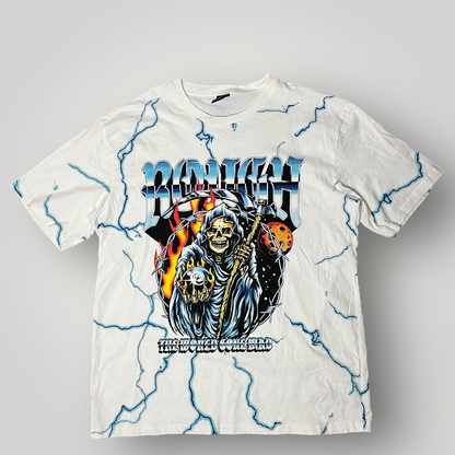 BLACK SQUAD "ROUGH" Y2K Heavy Cotton Graphic T-Shirt