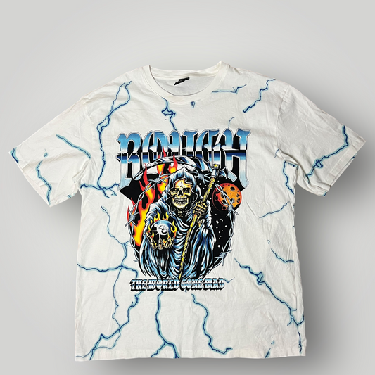 BLACK SQUAD "ROUGH" Y2K Heavy Cotton Graphic T-Shirt