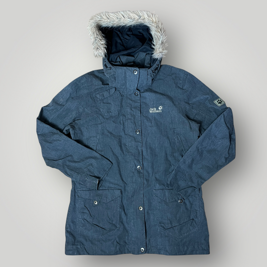 Jack Wolfskin Fur Parka Windbreaker Jacket (Дамско)