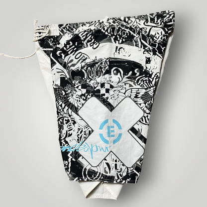 Crivit Y2K Graphic Surf Skate Shorts