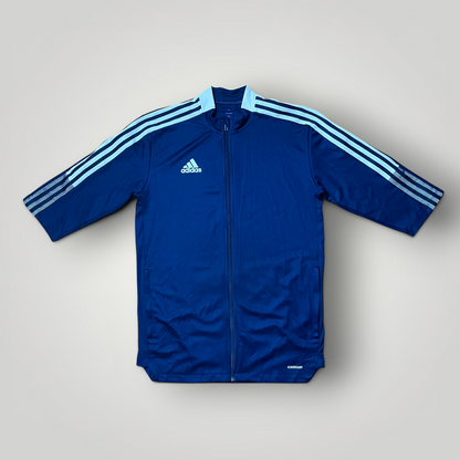 Adidas Zip-Up Sport Tiro Jacket Style T-Shirt