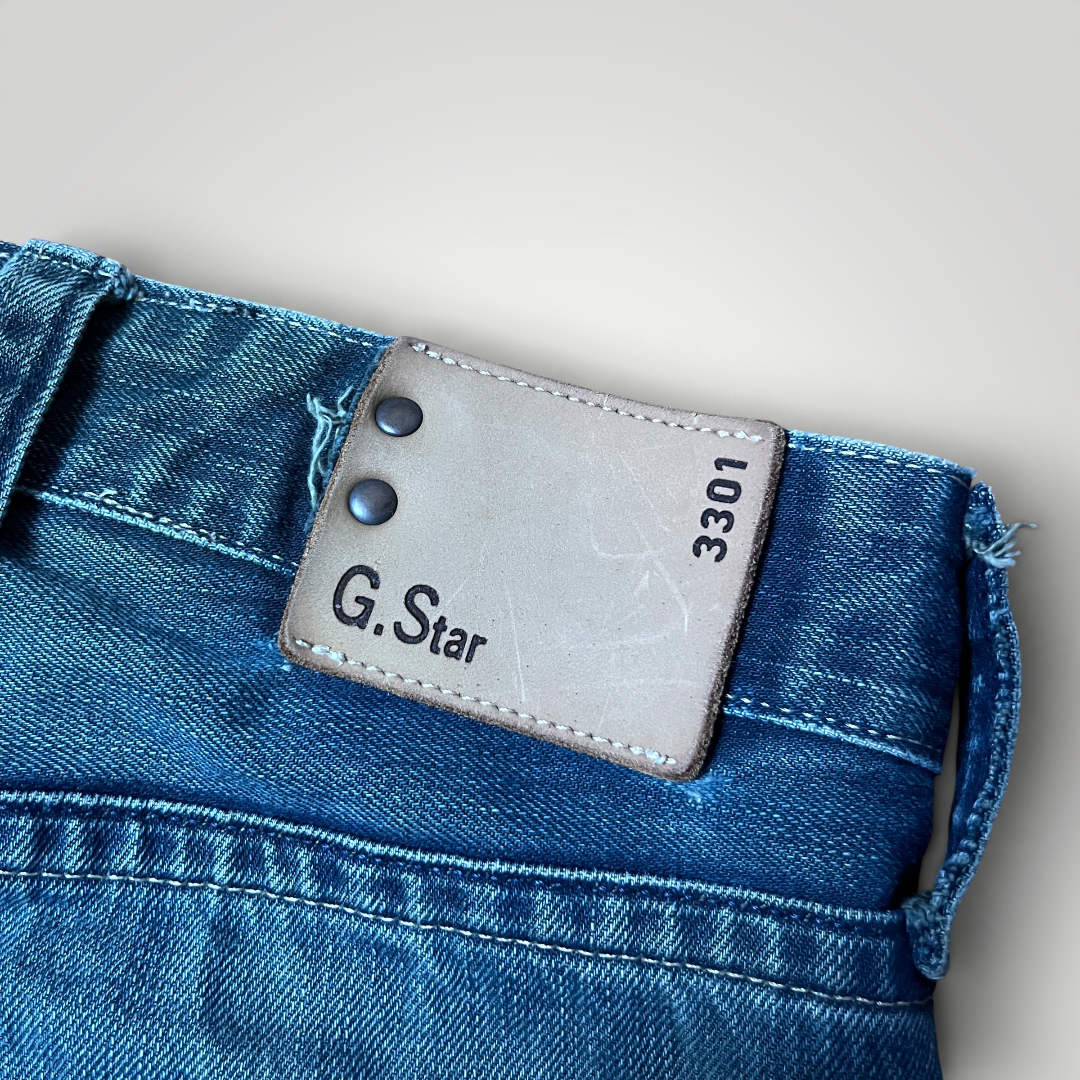 G-STAR RAW Y2K Vintage 2000's Straight Fit Hip-Hop Skater Jeans