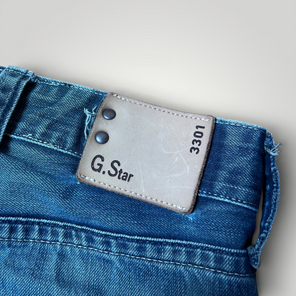 G-STAR RAW Y2K Vintage 2000's Straight Fit Hip-Hop Skater Jeans