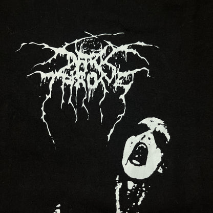 DARKTHRONE Transilvanian Hunger Y2K Gothic Heavy Cotton Graphic T-Shirt