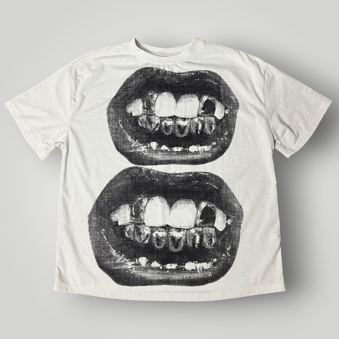 Y2K Chrome Graphic T-Shirt