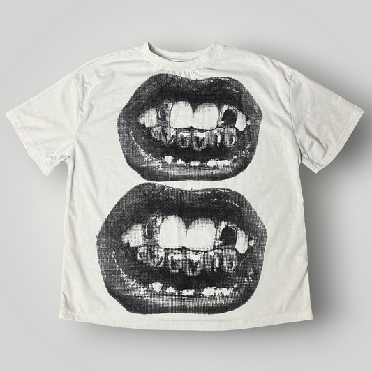 Y2K Chrome Graphic T-Shirt