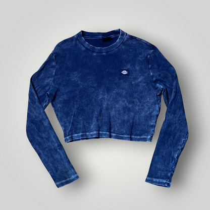 Dickies Y2K Newington Ribbed Fade Wash Long Sleeve Shirt (Дамско)
