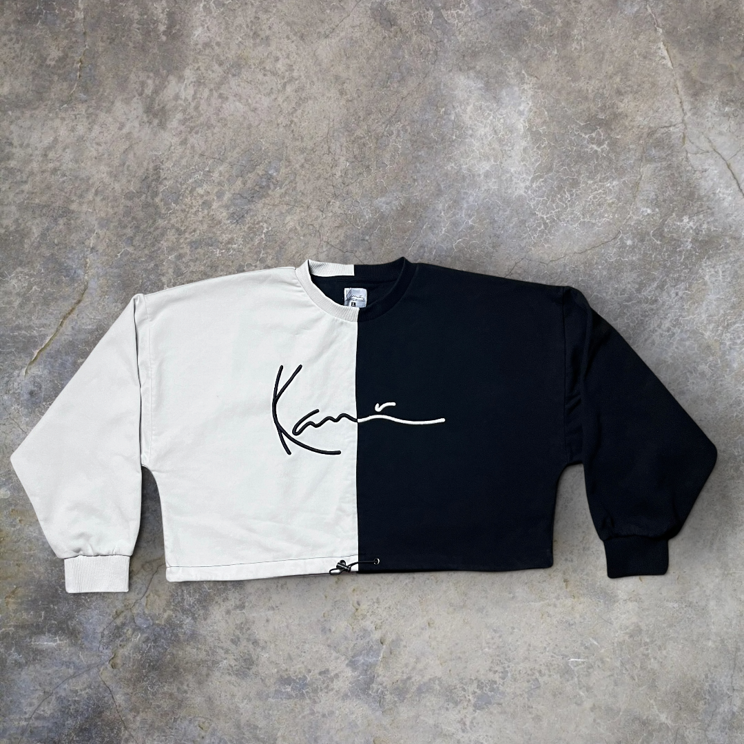 Karl Kani Signature Heavy Cotton Cropped Top (Дамско)