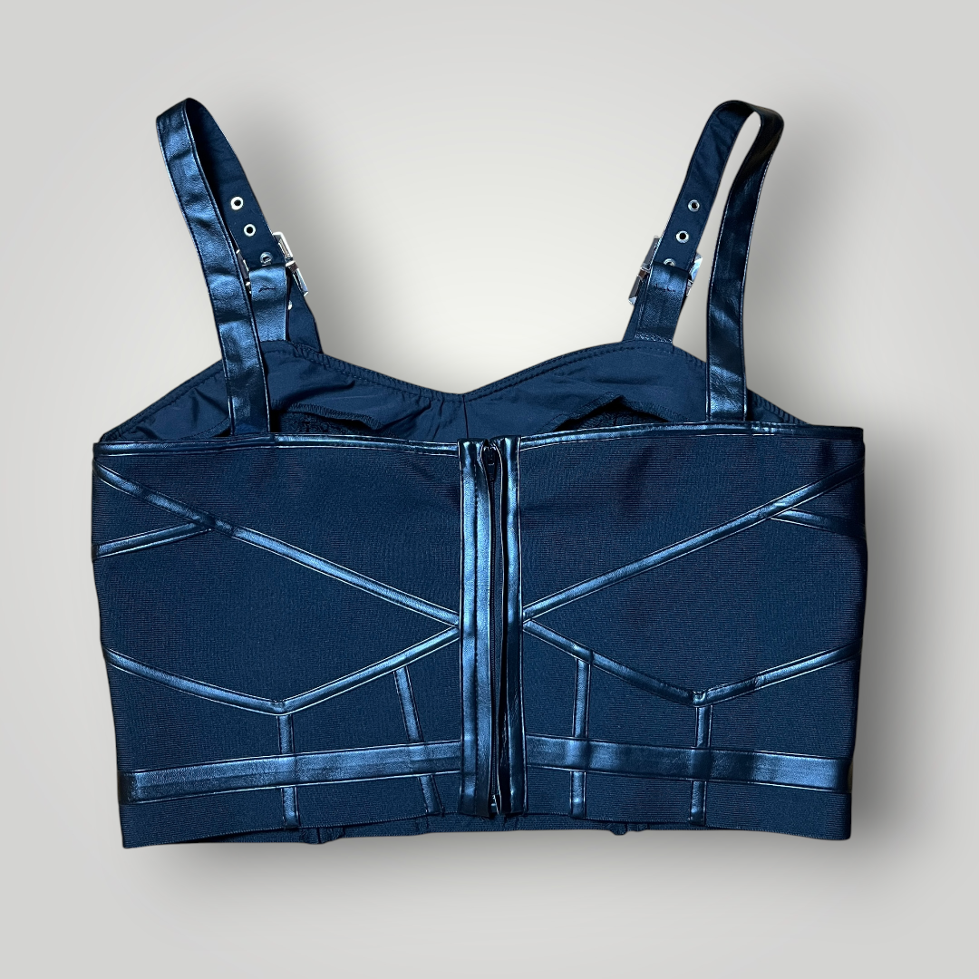 Restyle Y2K Goth Corset Top (Дамско)