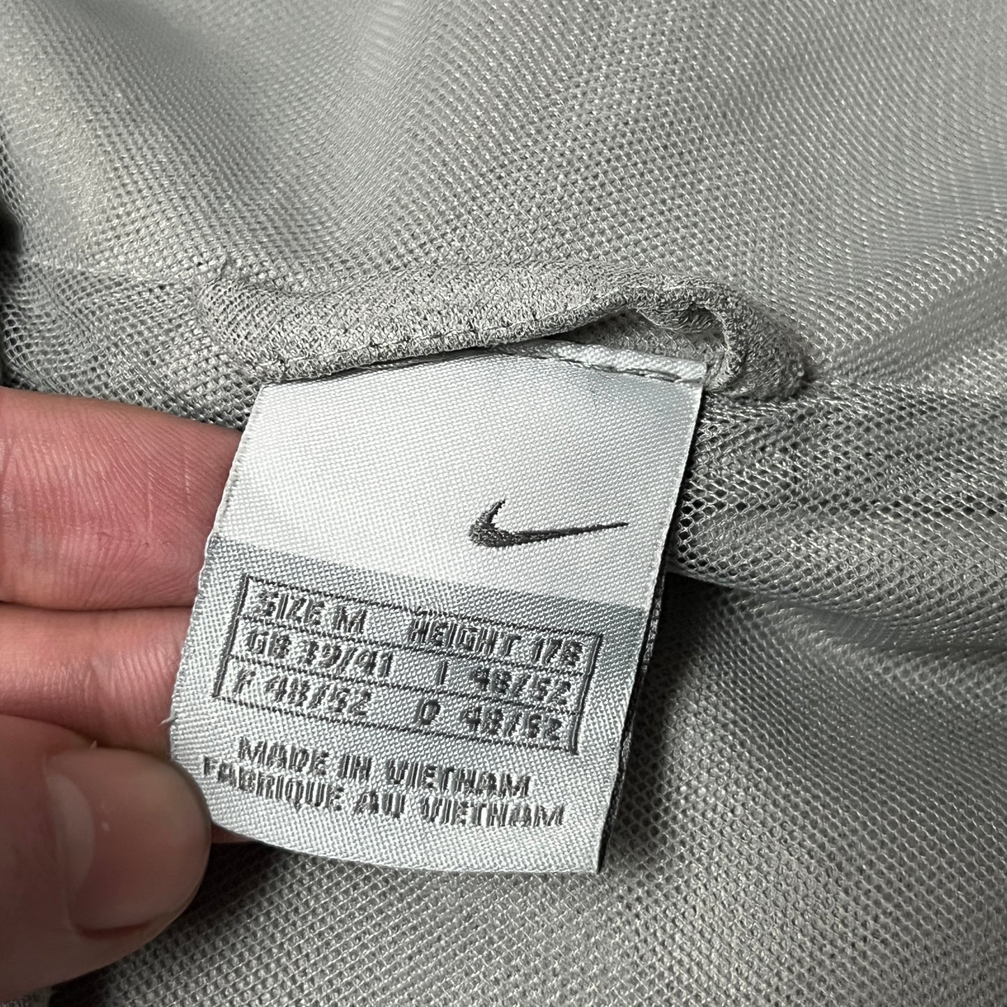 Nike Vintage 00's Y2K Anorak Tech Fleece Zip-Up Hoodie !RARE!