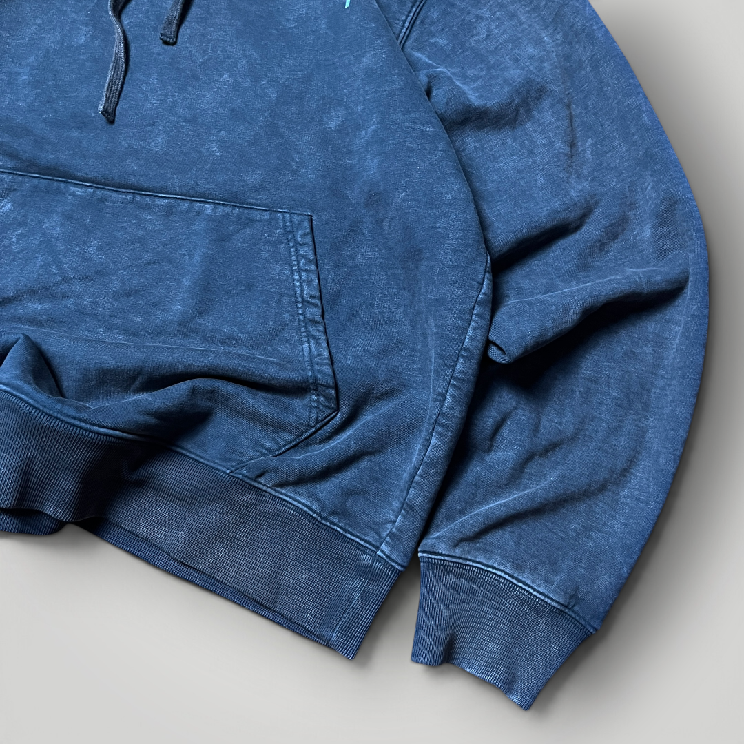 Stussy Age Pigment Dye Heavy Cotton Y2K Skater Hoodie