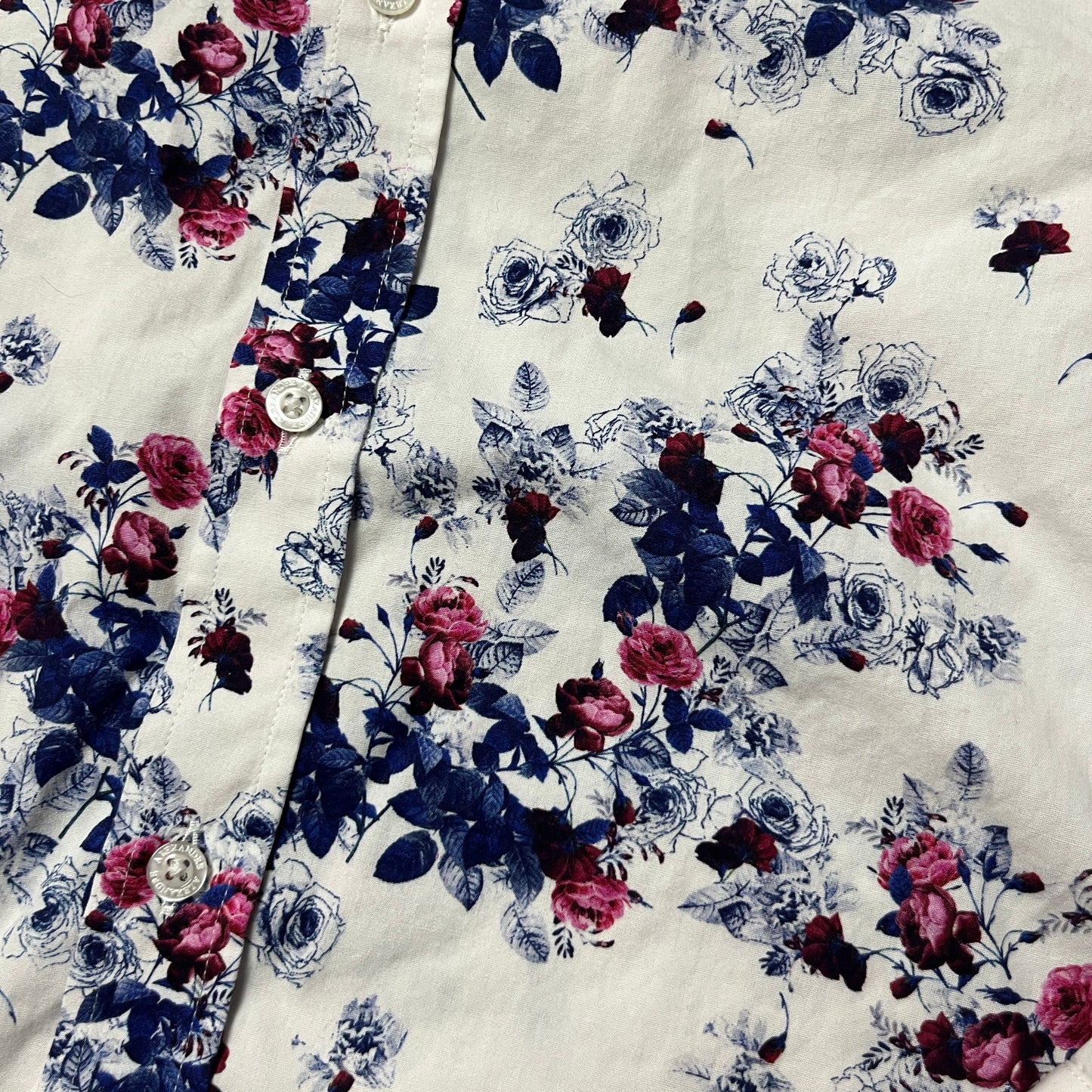Alexandre Floral Luxury Casual Button Up Long Sleeve Shirt