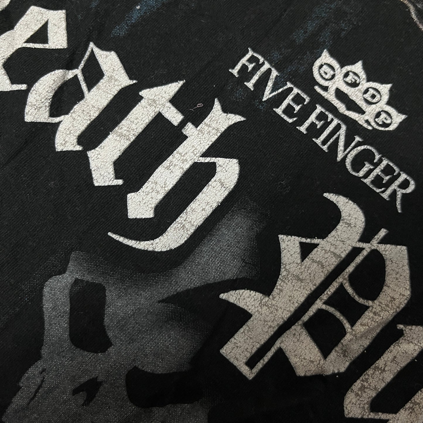 Spiral Five Finger Death Punch "Game Over" Y2K Vintage 00's Style Graphic T-Shirt