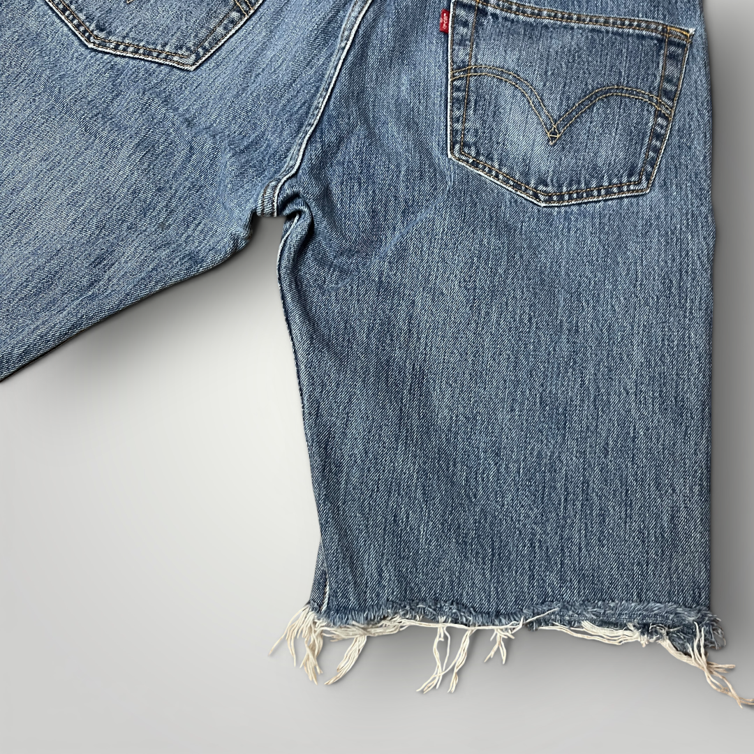 LEVI'S 501 Heavy Cotton Denim Shorts