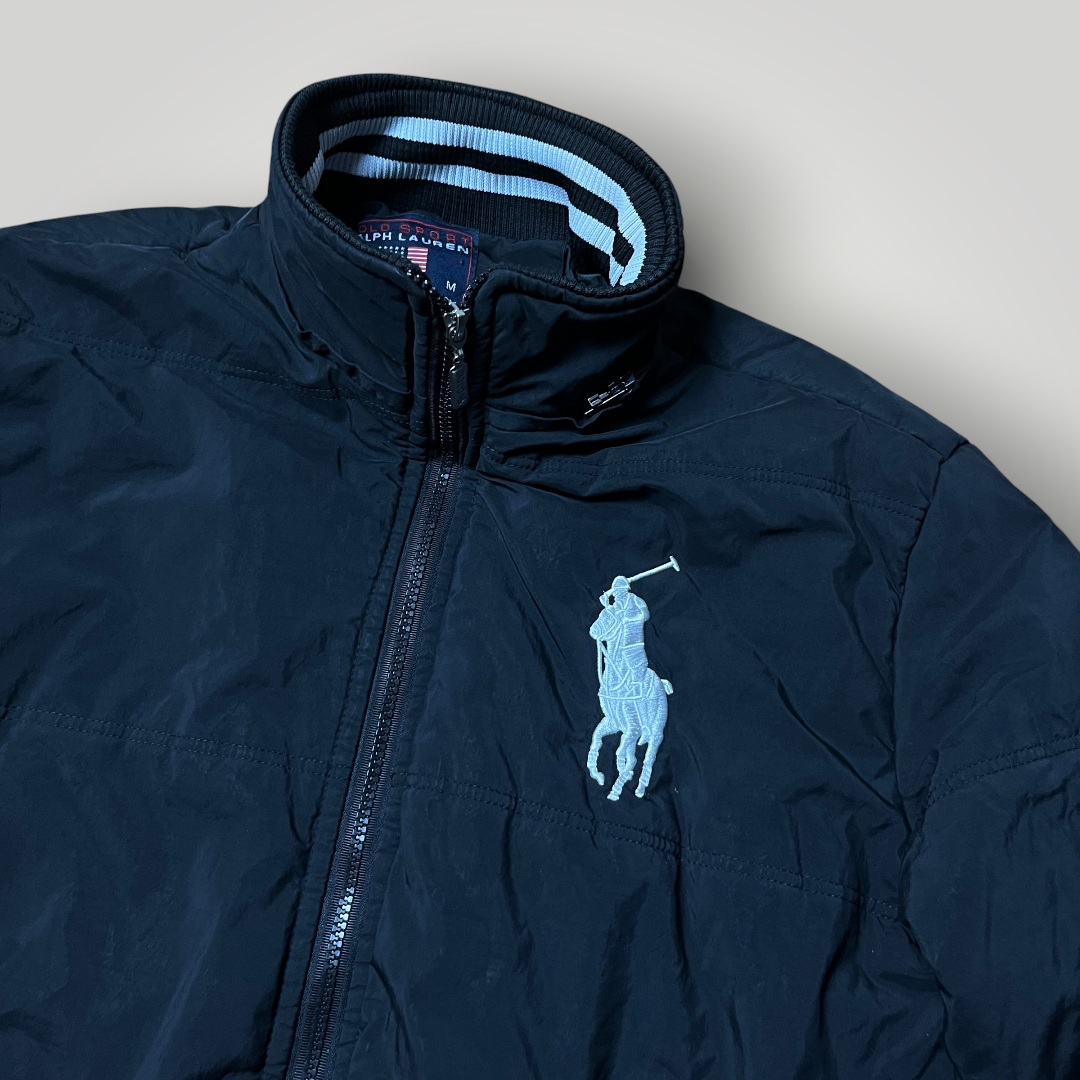 Polo Ralph Lauren Sport Vintage 2000's Big Pony Bomber Jacket