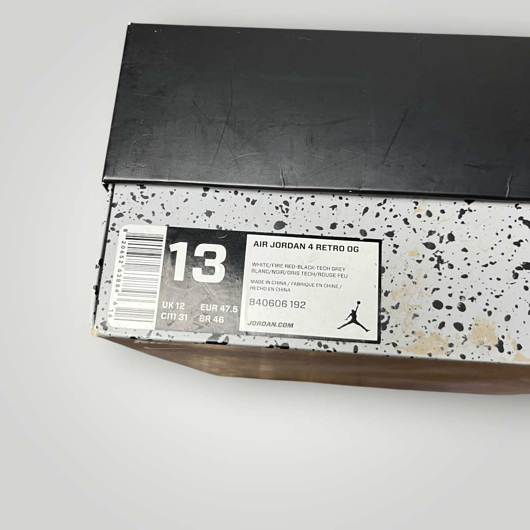 Nike Air Jordan 4 Retro "White Cement" 2015