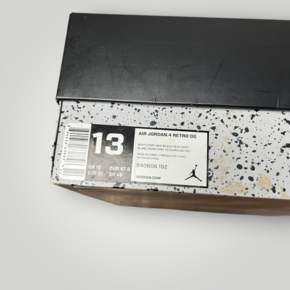 Nike Air Jordan 4 Retro "White Cement" 2015