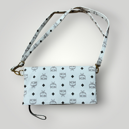 MCM Crossbody Pouch in Visetos Original Bag (Replica)
