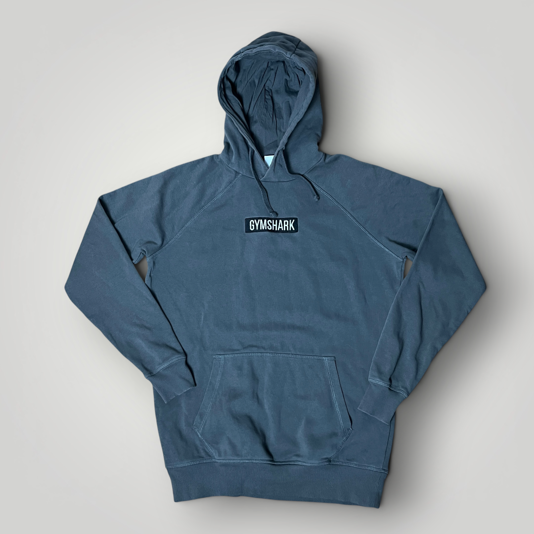 GYMSHARK Heavy Cotton Box Logo Hoodie