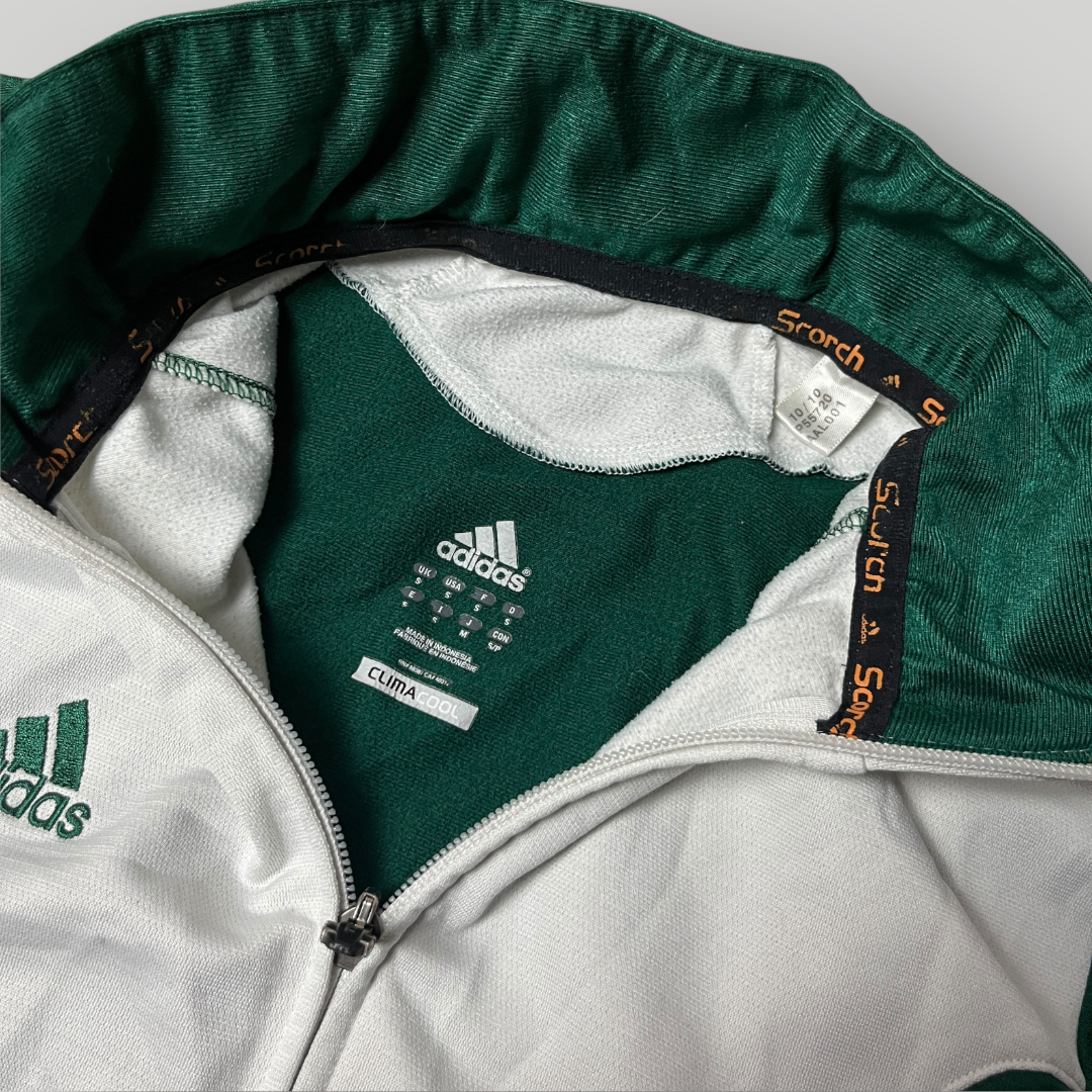 Adidas Sport Track Zip-Up Fleece Jacket