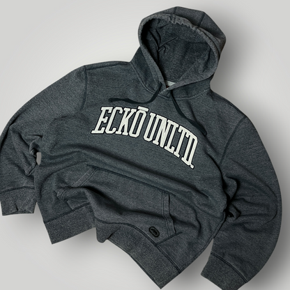 ECKO UNLTD Spell Out Lettered Embroidered Hip-Hop Hoodie