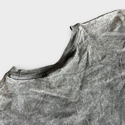 Guns N Roses x Bershka Y2K Stone Washed Graphic T-Shirt
