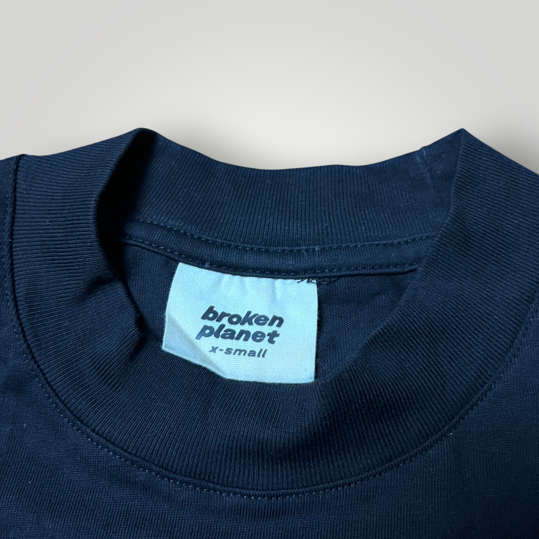 Broken Planet "Cosmic Peaks" 2022 Y2K Heavy Cotton Boxy Puff Print Graphic T-Shirt