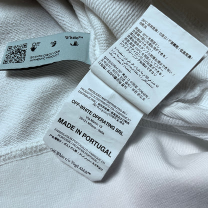 "OFF-WHITE" Marker Heavy Cotton Geaphic Hoodie (Replica)